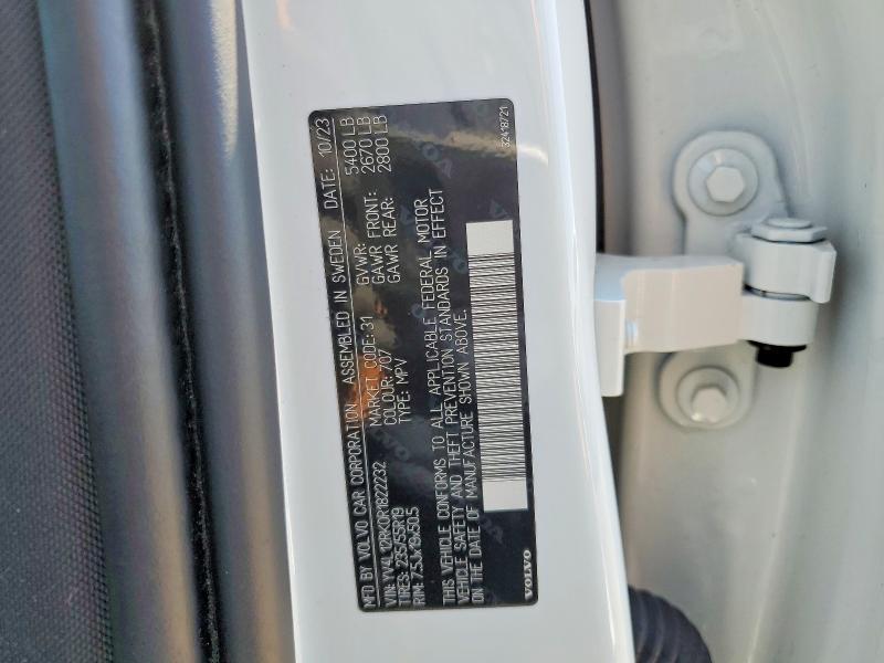 Продажа на аукционе авто 2024 Volvo Xc60, vin: YV4L12RK0R1822232, номер лота: 49176606