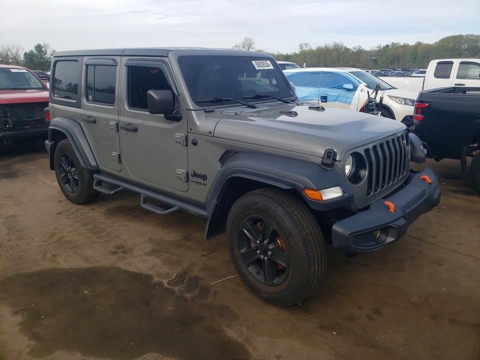 Продажа на аукционе авто 2020 Jeep Wrangler Unlimited, vin: 1C4HJXDN6LW235342, номер лота: 50839536