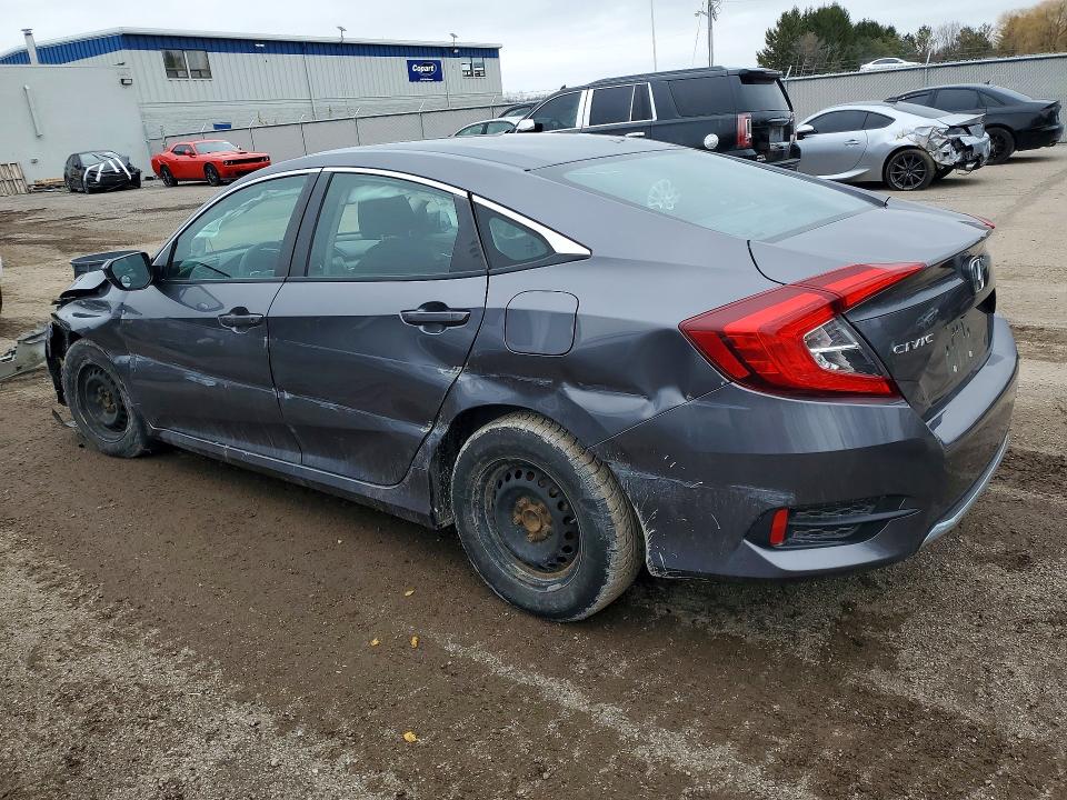 Продаж на аукціоні авто 2019 Honda Civic, vin: 2HGFC2F55KH039280, номер лоту: 46525716