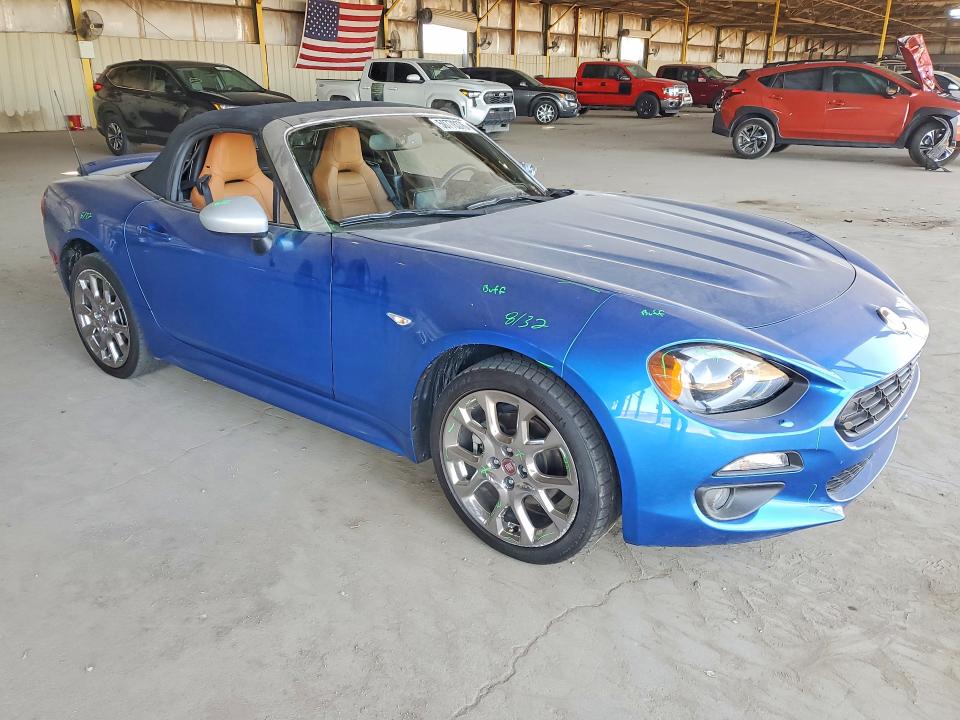 Aukcja sprzedaży 2017 Fiat 124 Spider, vin: JC1NFAEK8H0100473, numer aukcji: 50778376