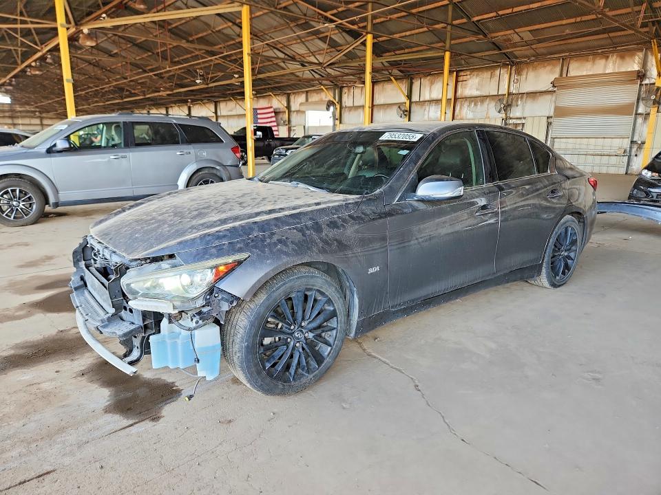 79532055 :رقم المزاد ، JN1EV7AP1JM361181 vin ، 2018 Infiniti Q50 مزاد بيع