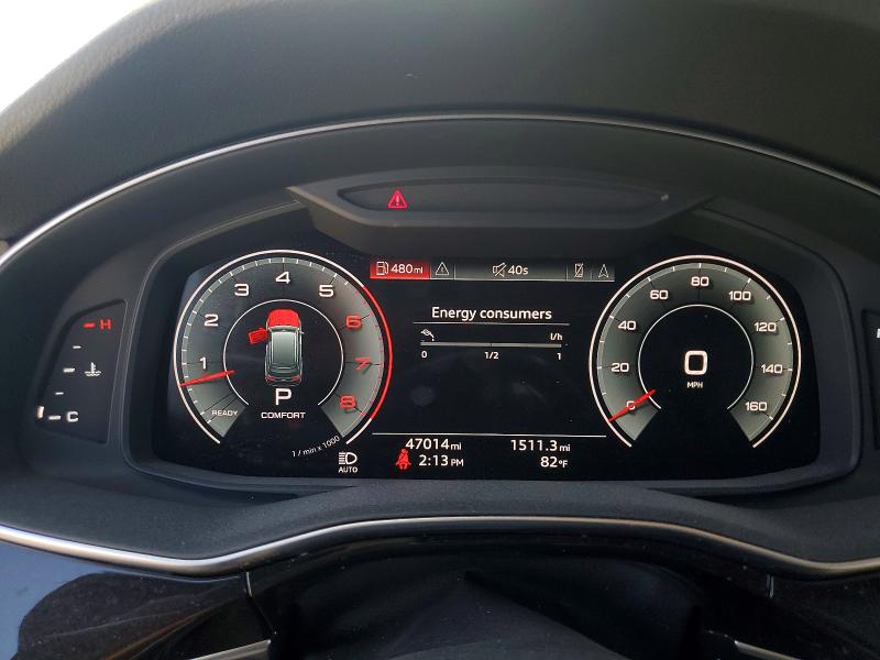 2022 Audi Q7 მანქანა იყიდება აუქციონზე, vin: WA1LXBF71ND015688, აუქციონის ნომერი: 51608286