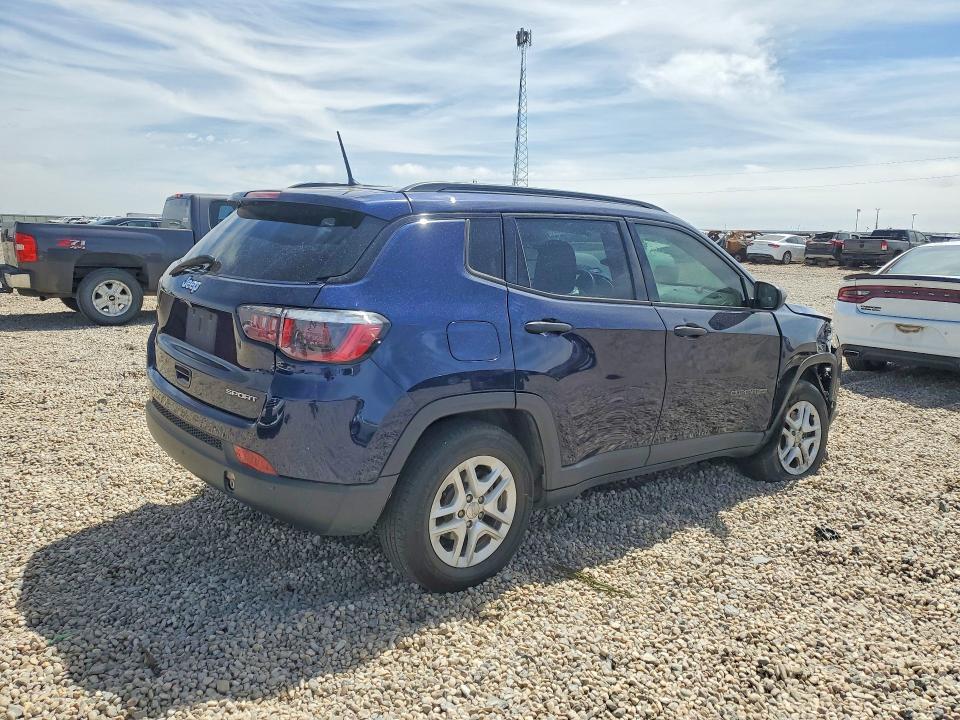 Aukcja sprzedaży 2018 Jeep Compass, vin: 3C4NJCABXJT136919, numer aukcji: 48938216