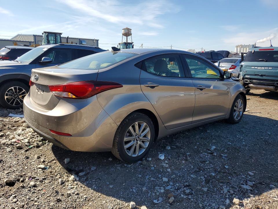 50469076 :رقم المزاد ، 5NPDH4AE1GH741301 vin ، 2016 Hyundai Elantra مزاد بيع