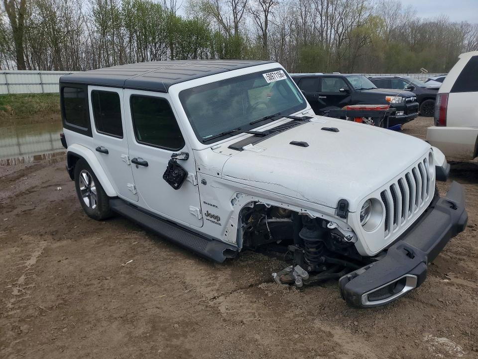 50971156 :رقم المزاد ، 1C4HJXEG0LW211151 vin ، 2020 Jeep Wrangler Unlimited مزاد بيع