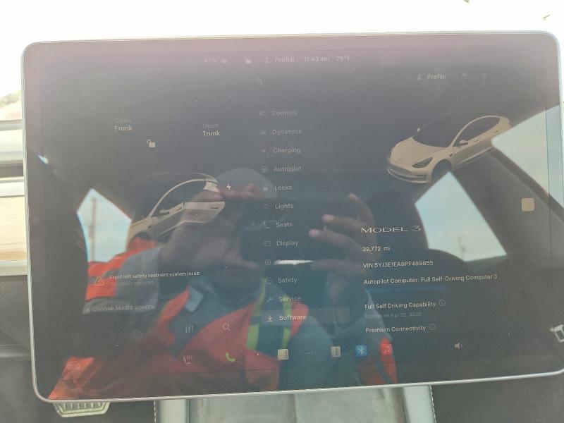 Aukcja sprzedaży 2023 Tesla Model 3, vin: 5YJ3E1EA9PF489855, numer aukcji: 48450356
