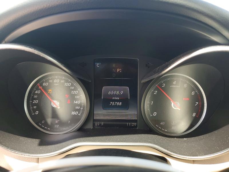 2017 Mercedes-benz C მანქანა იყიდება აუქციონზე, vin: 55SWF4JB7HU189533, აუქციონის ნომერი: 50527506