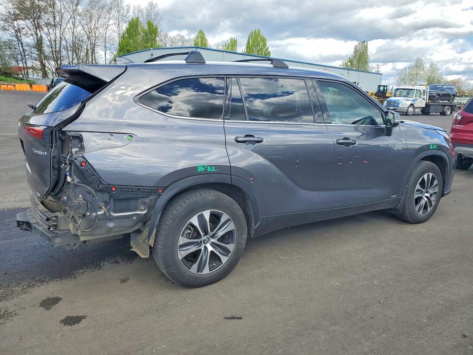 Auction sale of the 2022 Toyota Highlander Hybrid, vin: 5TDHBRCH7NS541036, lot number: 50307966