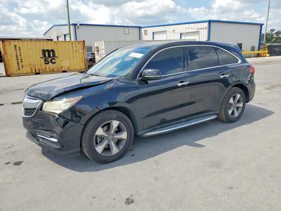 2014 Acura Mdx მანქანა იყიდება აუქციონზე, vin: 5FRYD3H29EB007941, აუქციონის ნომერი: 51275806