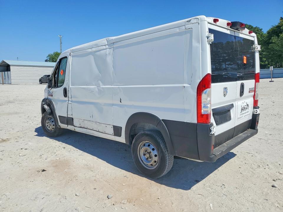 49792716 :رقم المزاد ، 3C6TRVAG7KE508348 vin ، 2019 Ram Promaster 1500 مزاد بيع