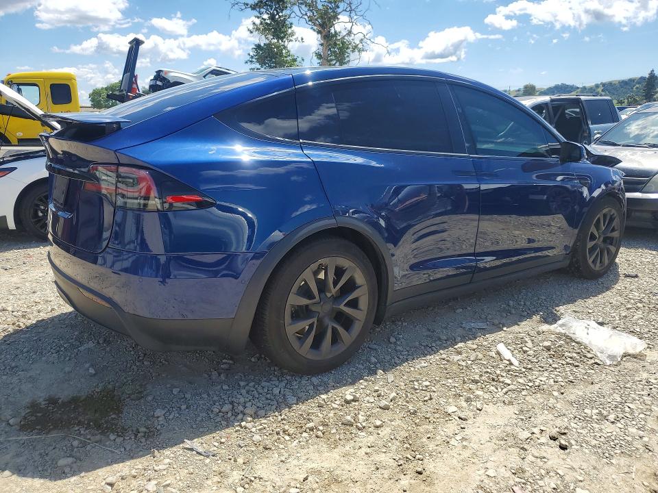 Продажа на аукционе авто 2023 Tesla Model X, vin: 7SAXCAE58PF378663, номер лота: 51112096