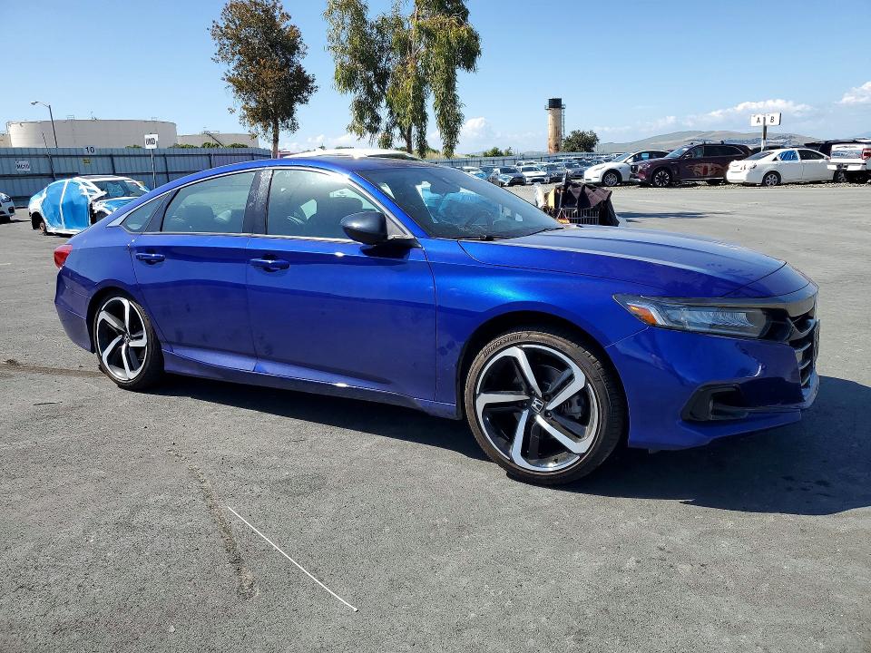 Aukcja sprzedaży 2021 Honda Accord, vin: 1HGCV2F32MA032087, numer aukcji: 46782906