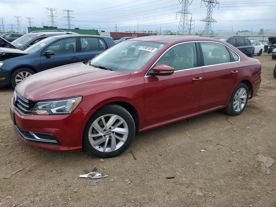 51961076 :رقم المزاد ، 1VWBA7A35JC012259 vin ، 2018 Volkswagen Passat مزاد بيع