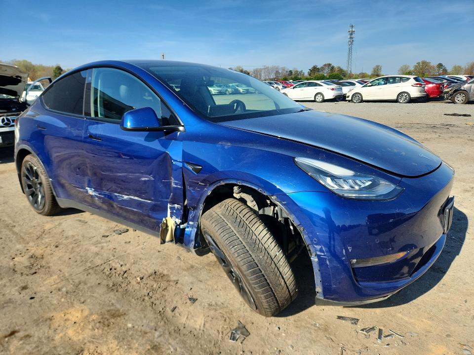 2021 Tesla Model Y მანქანა იყიდება აუქციონზე, vin: 5YJYGAEE7MF143821, აუქციონის ნომერი: 48306446