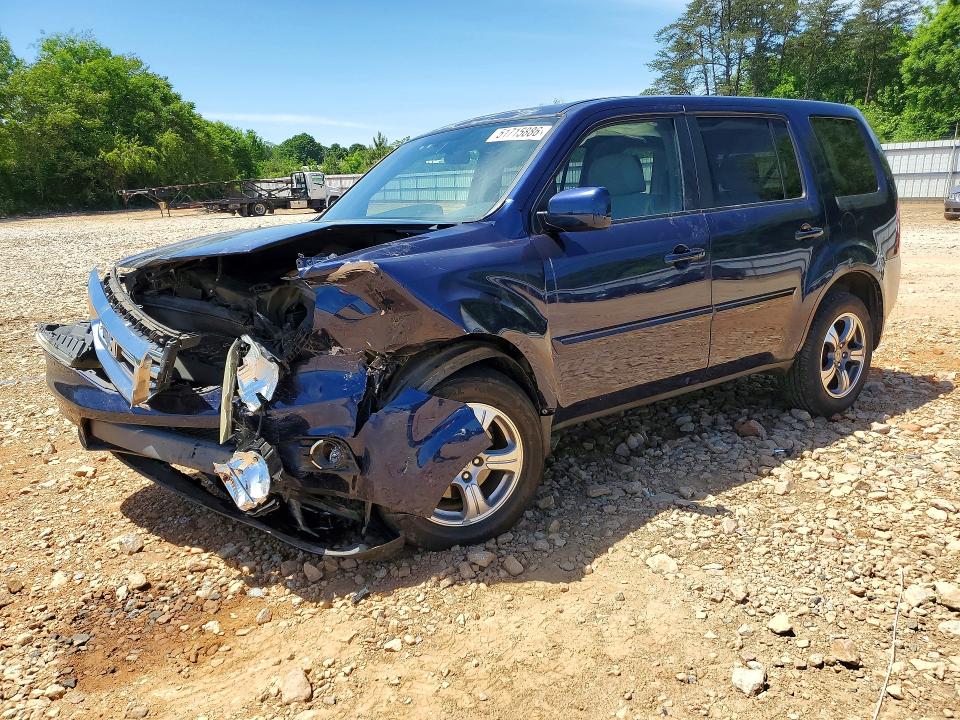 51715886 :رقم المزاد ، 5FNYF4H42DB050907 vin ، 2013 Honda Pilot مزاد بيع