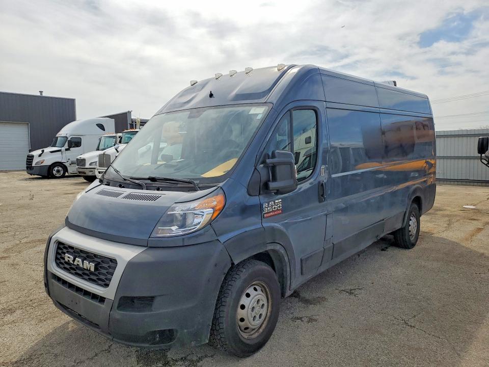 2021 Ram Promaster 3500 მანქანა იყიდება აუქციონზე, vin: 3C6FRVJG0ME501001, აუქციონის ნომერი: 49304116