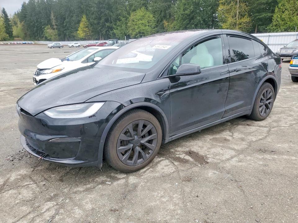 49923946 :رقم المزاد ، 5YJXCBE58MF326805 vin ، 2021 Tesla Model X مزاد بيع