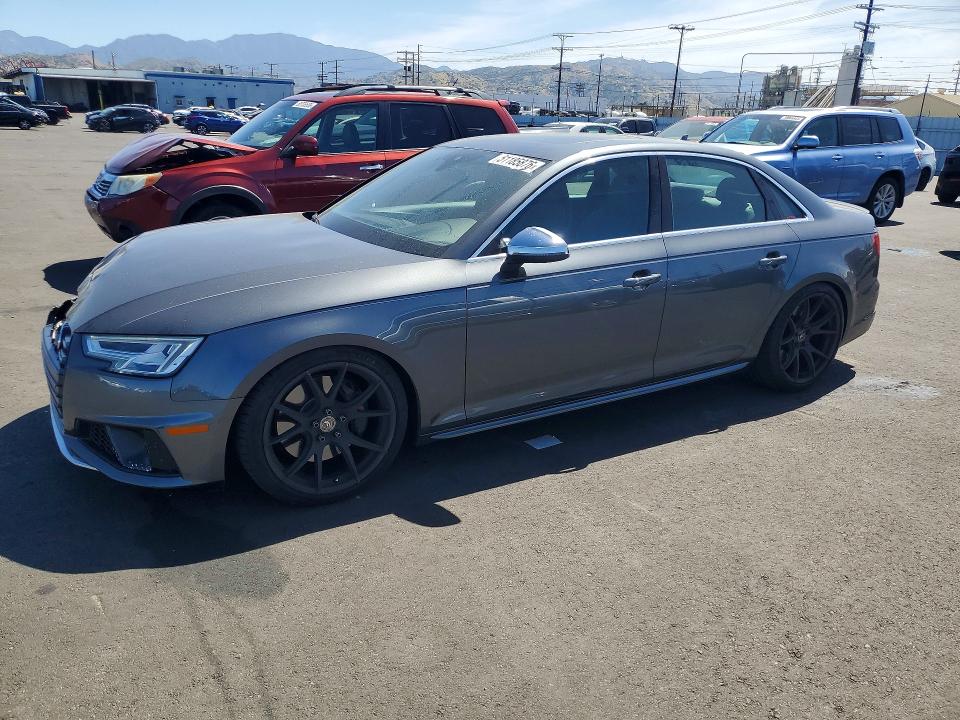 51185876 :رقم المزاد ، WAUA4AF49KA109558 vin ، 2019 Audi S4 مزاد بيع