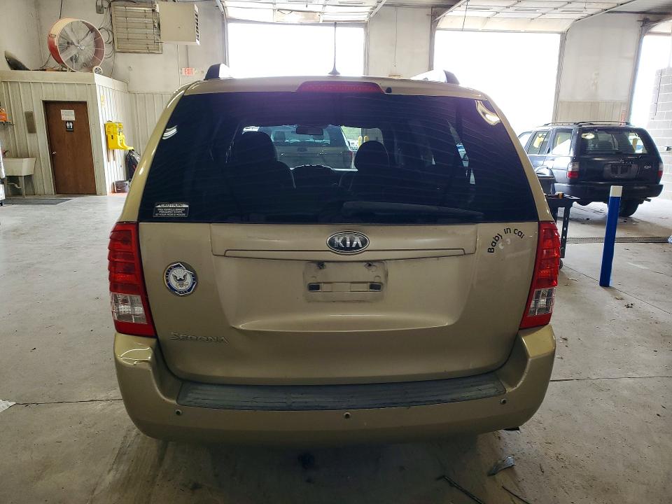 2011 Kia Sedona მანქანა იყიდება აუქციონზე, vin: KNDMG4C75B6366145, აუქციონის ნომერი: 49414036
