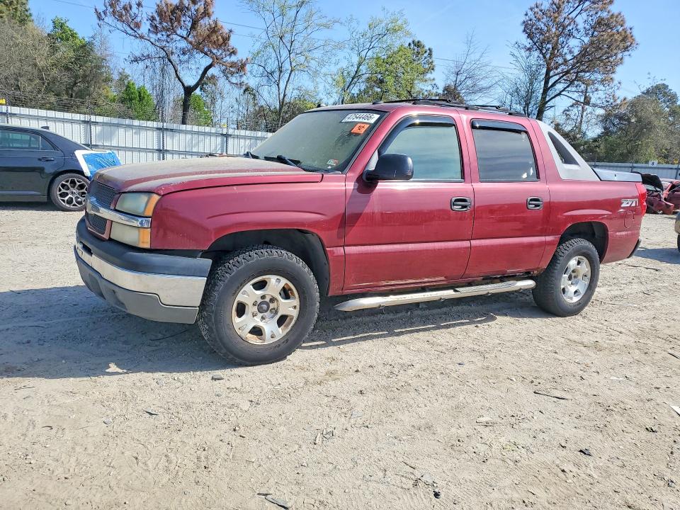 2004 Chevrolet Avalanche მანქანა იყიდება აუქციონზე, vin: 3GNEK12T04G341999, აუქციონის ნომერი: 47544466