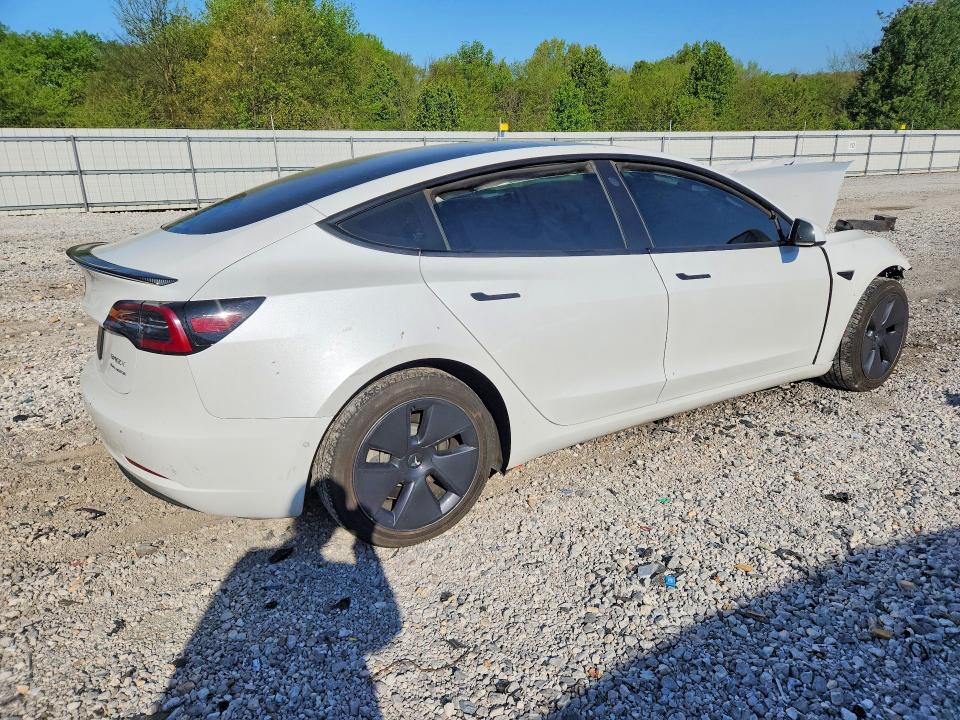 Продажа на аукционе авто 2022 Tesla Model 3, vin: 5YJ3E1EB3NF119216, номер лота: 48523946