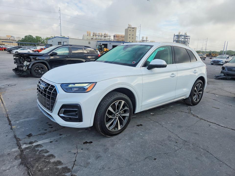48257166 :رقم المزاد ، WA1BAAFY5M2103511 vin ، 2021 Audi Q5 مزاد بيع