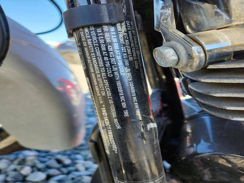 Продаж на аукціоні авто 2022 Harley Davidson Flhx, vin: 1HD1KBC11NB622907, номер лоту: 50993356