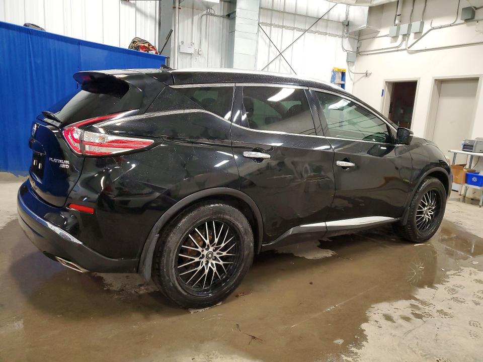 2015 Nissan Murano მანქანა იყიდება აუქციონზე, vin: 5N1AZ2MHXFN232778, აუქციონის ნომერი: 49706076