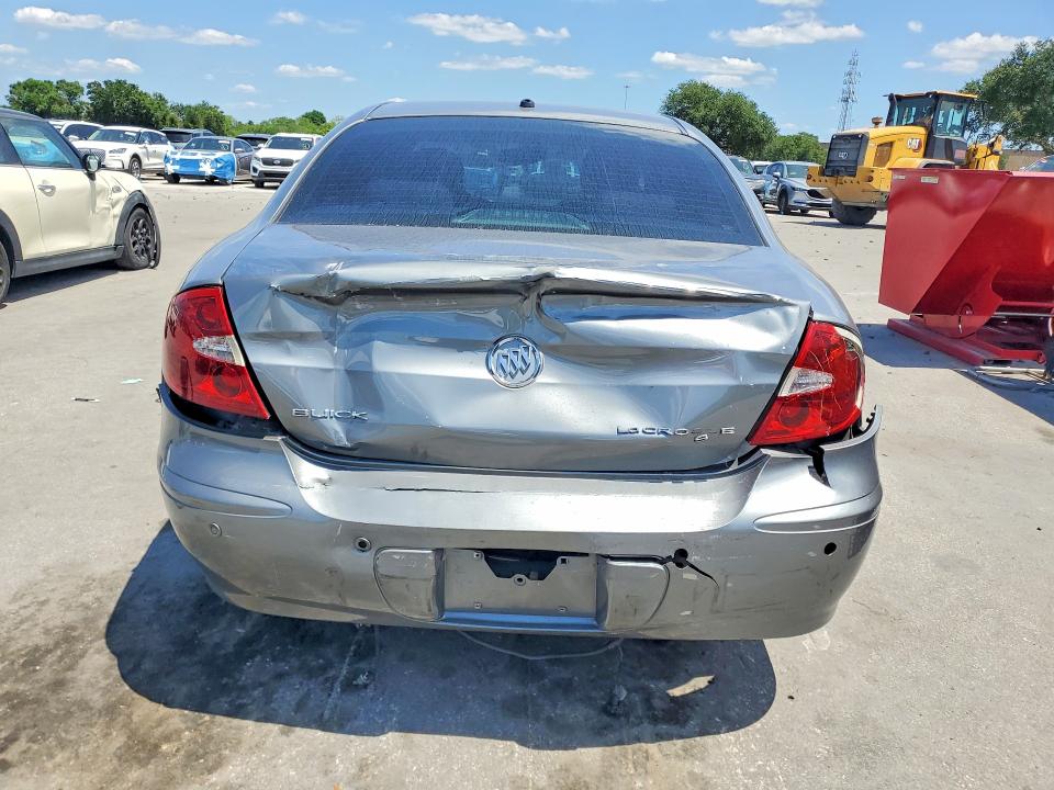 50117116 :رقم المزاد ، 2G4WD582571159284 vin ، 2007 Buick Lacrosse مزاد بيع