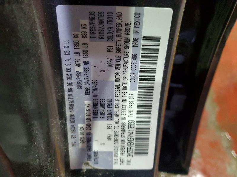 Продаж на аукціоні авто 2024 Mazda 3, vin: 3MZBPABM6RM413669, номер лоту: 55179196