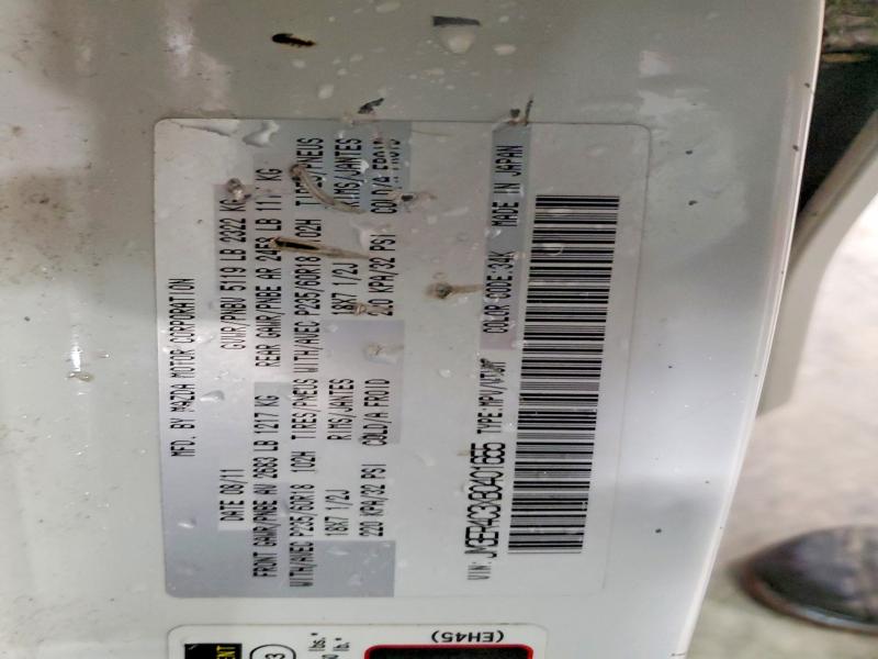 49637466 :رقم المزاد ، JM3ER4C3XB0401655 vin ، 2011 Mazda Cx-7 مزاد بيع