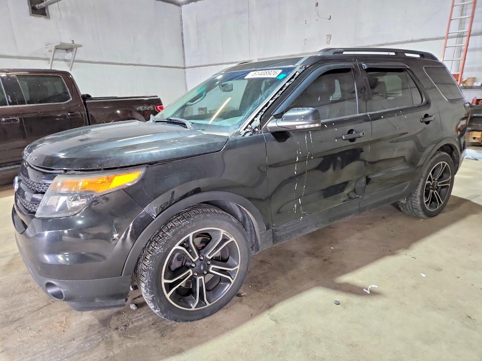 51408926 :رقم المزاد ، 1FM5K8GT1FGB55800 vin ، 2015 Ford Explorer مزاد بيع
