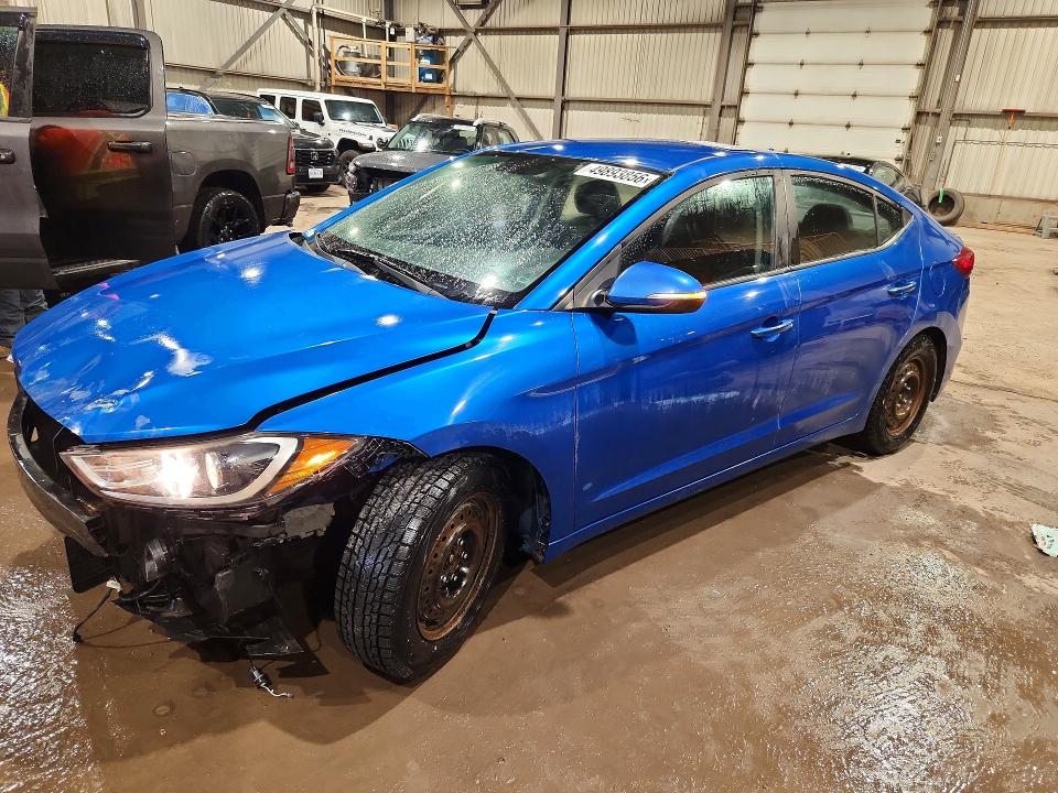 Auction sale of the 2018 Hyundai Elantra, vin: KMHD84LF9JU539238, lot number: 49893856