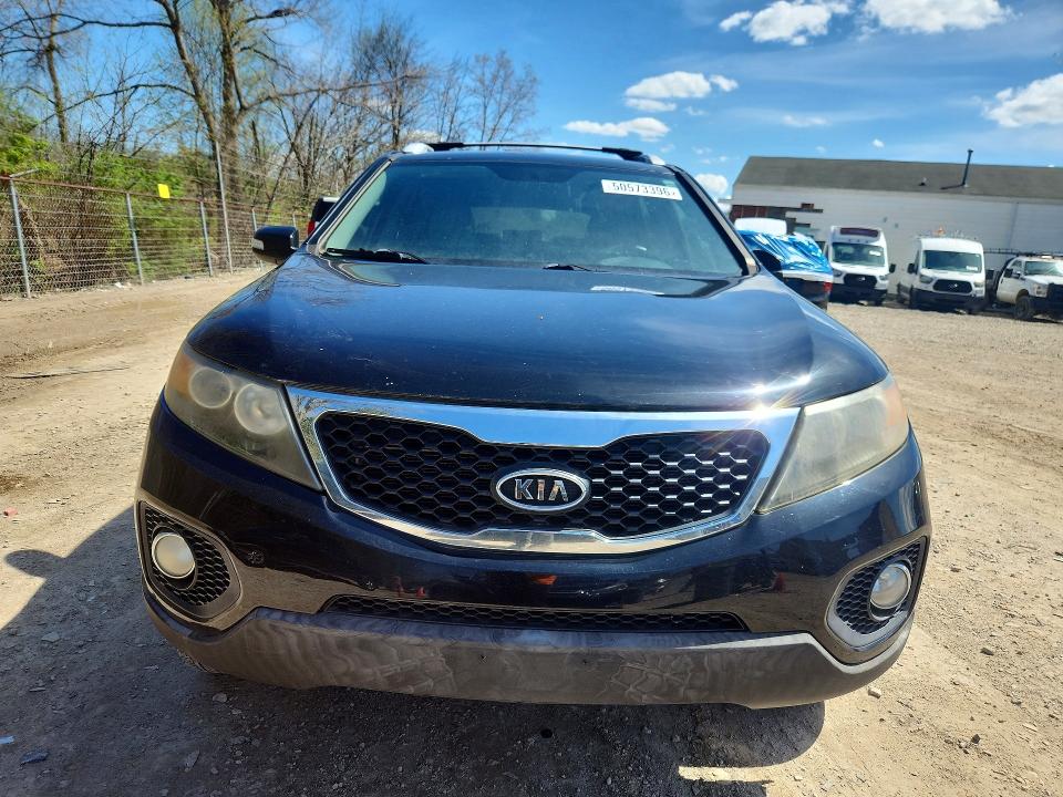 2011 Kia Sorento მანქანა იყიდება აუქციონზე, vin: 5XYKT4A1XBG174637, აუქციონის ნომერი: 50573396