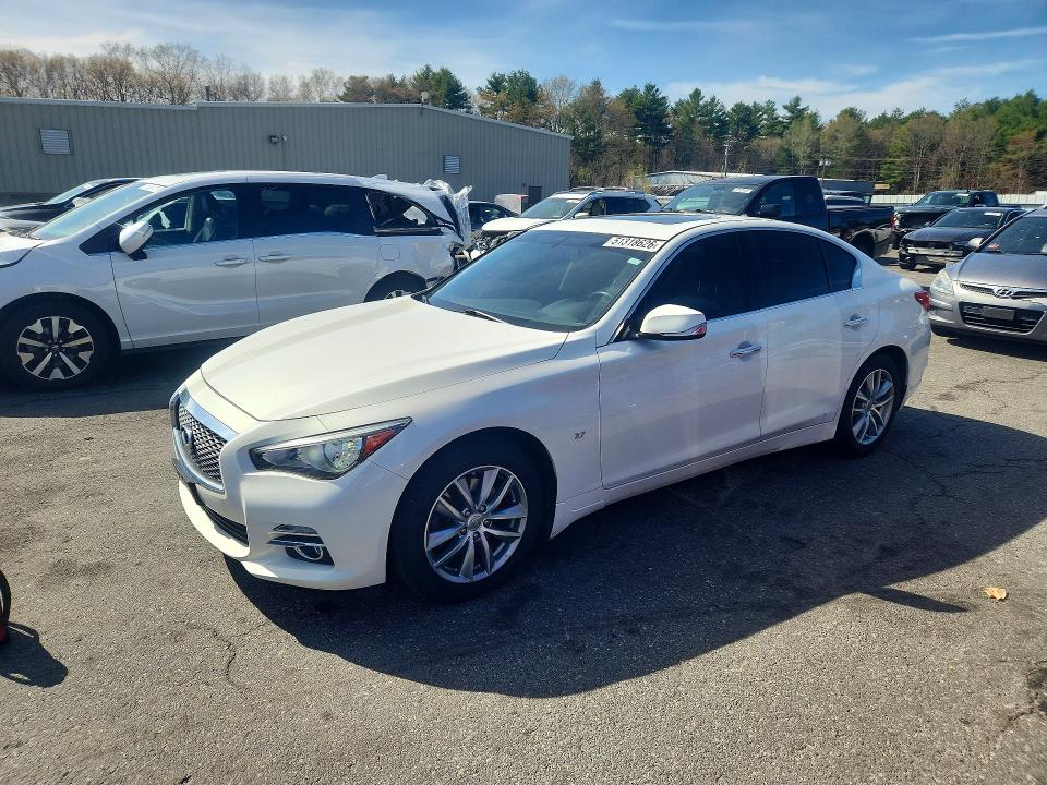 Auction sale of the 2014 Infiniti Q50, vin: JN1BV7AR0EM690495, lot number: 51318626