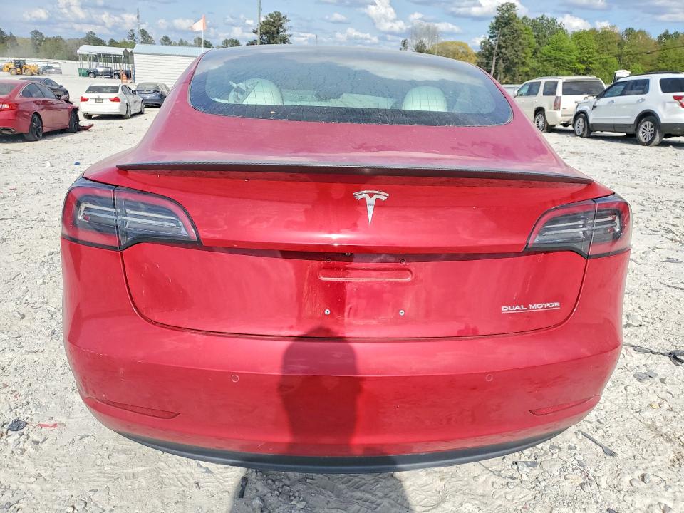 2018 Tesla Model 3 მანქანა იყიდება აუქციონზე, vin: 5YJ3E1EBXJF079954, აუქციონის ნომერი: 48017436