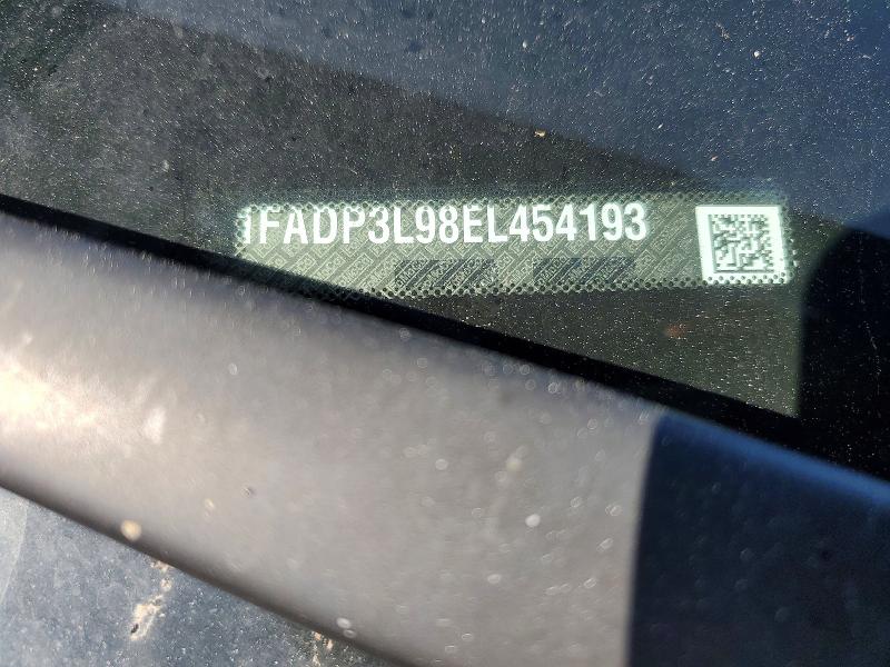 49009186 :رقم المزاد ، 1FADP3L98EL454193 vin ، 2014 Ford Focus مزاد بيع