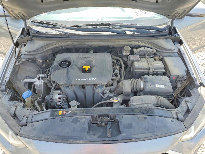 51450466 :رقم المزاد ، KMHD74LF1HU118367 vin ، 2017 Hyundai Elantra مزاد بيع