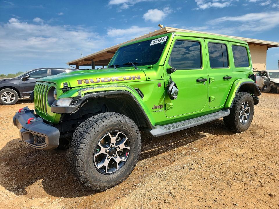 Продажа на аукционе авто 2019 Jeep Wrangler Unlimited, vin: 1C4HJXFG6KW522256, номер лота: 49779666