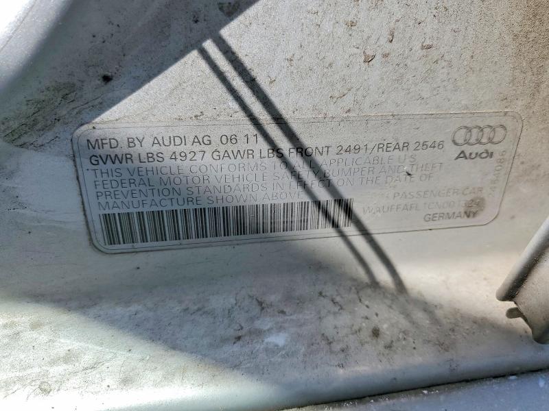 Aukcja sprzedaży 2012 Audi A4, vin: WAUFFAFL1CN001324, numer aukcji: 50638506