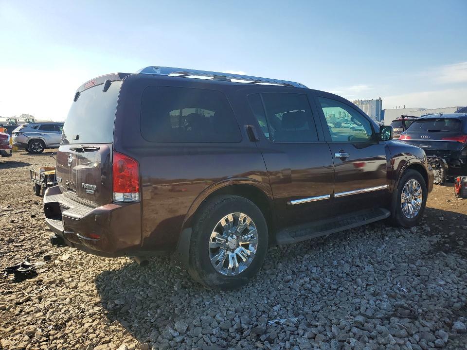 51800056 :رقم المزاد ، 5N1BA0NDXFN622890 vin ، 2015 Nissan Armada مزاد بيع