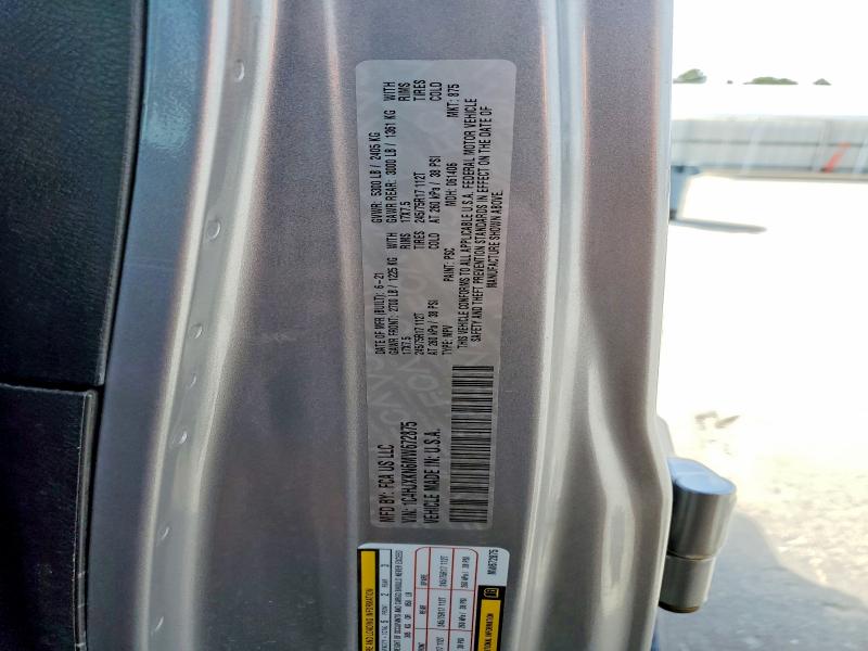 Aukcja sprzedaży 2021 Jeep Wrangler Unlimited, vin: 1C4HJXKN6MW672875, numer aukcji: 48576516