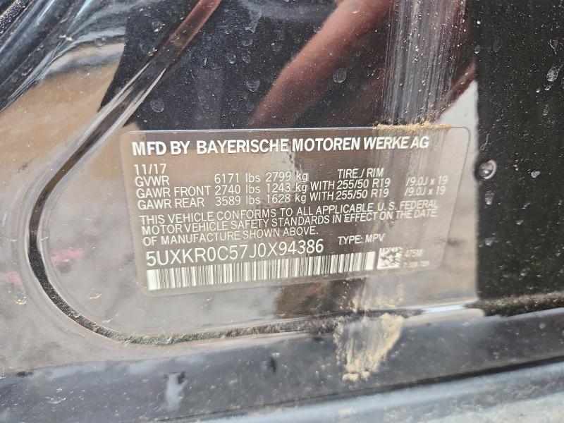 Aukcja sprzedaży 2018 Bmw X5, vin: 5UXKR0C57J0X94386, numer aukcji: 48363606
