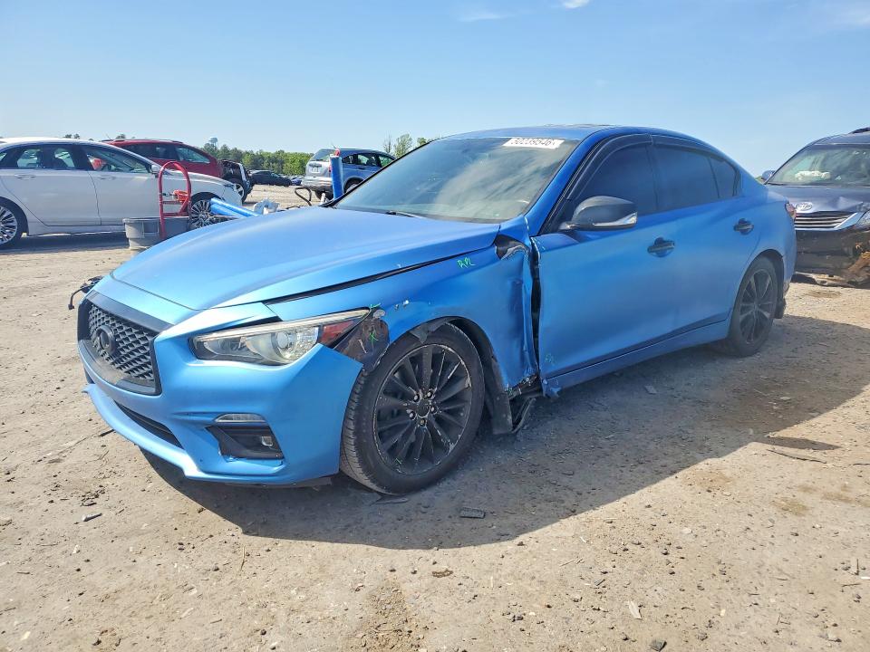 2020 Infiniti Q50 მანქანა იყიდება აუქციონზე, vin: JN1EV7AP2LM200843, აუქციონის ნომერი: 50239546