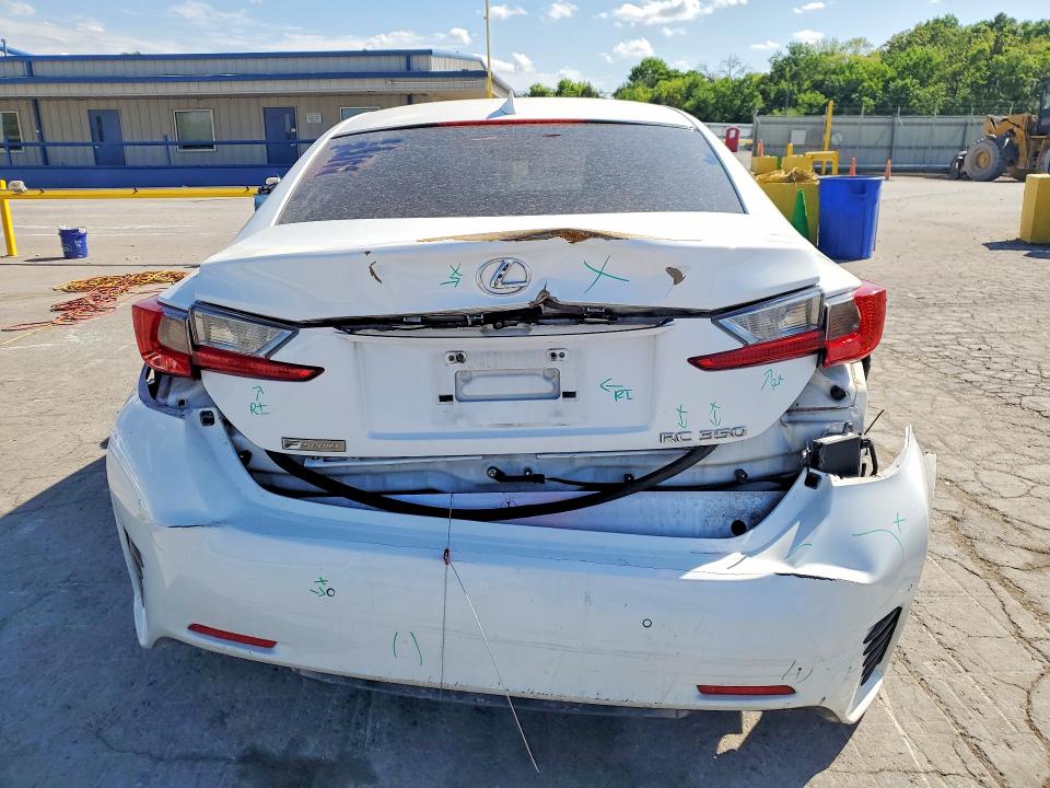 50301676 :رقم المزاد ، JTHHE5BC0F5007579 vin ، 2015 Lexus Rc مزاد بيع