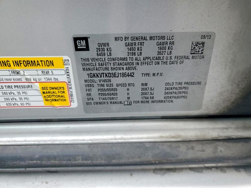 Продаж на аукціоні авто 2014 Gmc Acadia, vin: 1GKKVTKD3EJ186442, номер лоту: 51157846