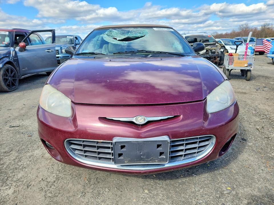 Продажа на аукционе авто 2001 Chrysler Sebring, vin: 1C3EL55U71N637515, номер лота: 48627166