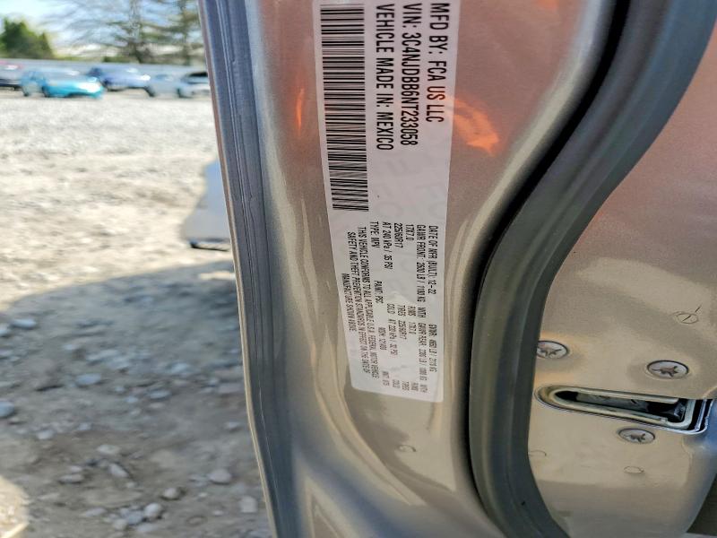Продаж на аукціоні авто 2022 Jeep Compass, vin: 3C4NJDBB6NT233058, номер лоту: 50849896