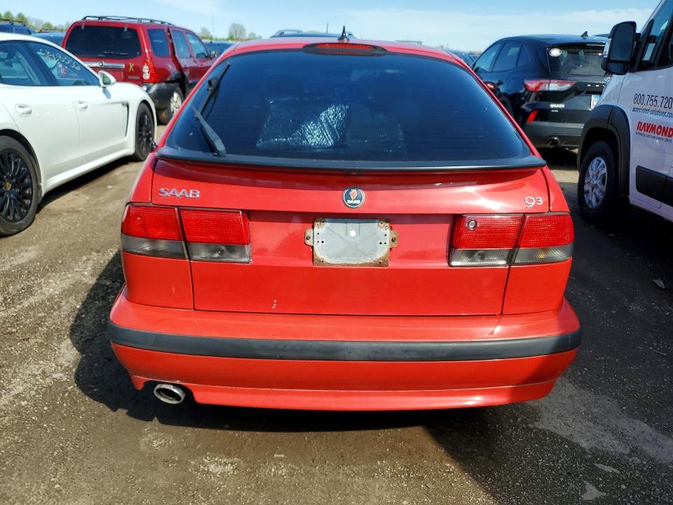 2002 Saab 9-3 მანქანა იყიდება აუქციონზე, vin: YS3DF58K522003057, აუქციონის ნომერი: 49349496