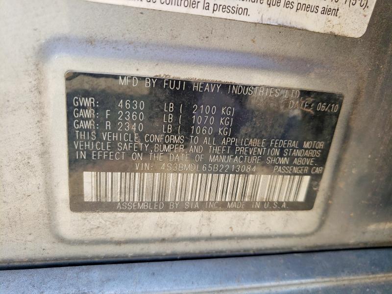 Продажа на аукционе авто 2011 Subaru Legacy, vin: 4S3BMDL65B2213084, номер лота: 50178276